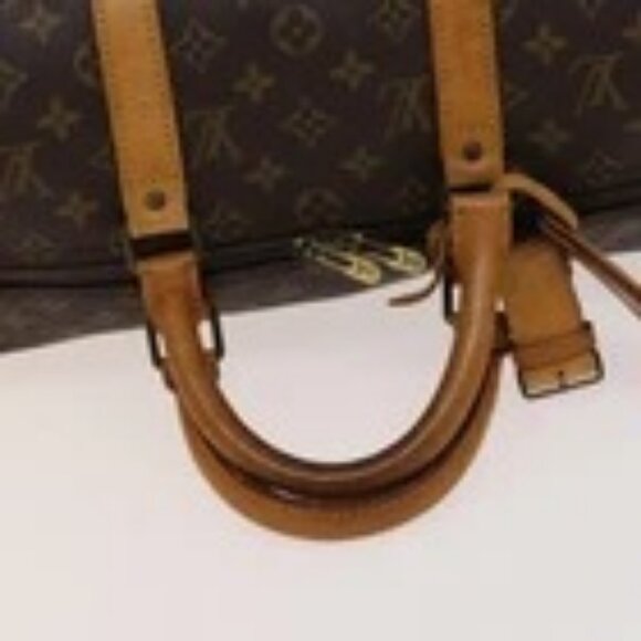 LOUIS VUITTON Monogram Keepall 50 Boston Bag M41426 LV Auth 137095 - Picture 8 of 16